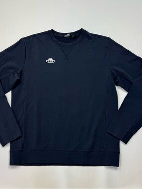 Radmor Men's Navy Long Sleeve Crewneck Sweatshirt Size Large